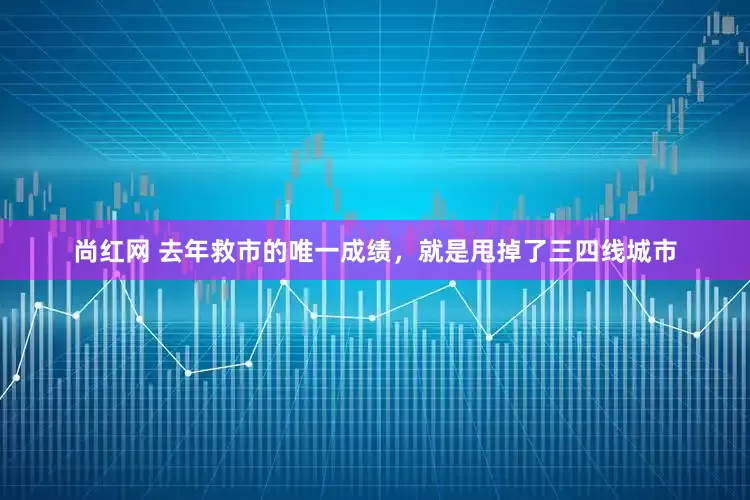 尚红网 去年救市的唯一成绩，就是甩掉了三四线城市