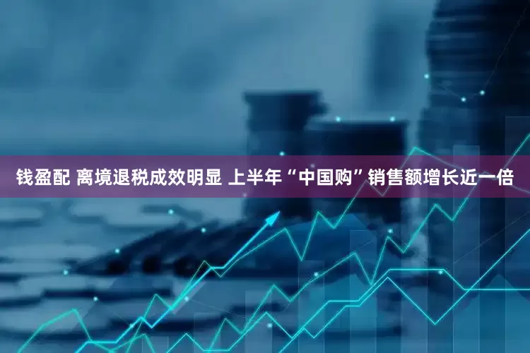 钱盈配 离境退税成效明显 上半年“中国购”销售额增长近一倍
