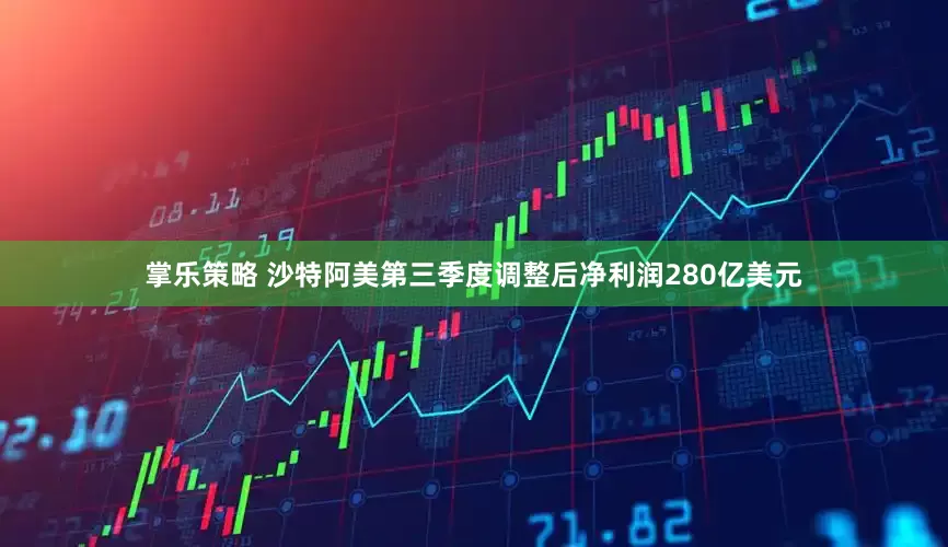 掌乐策略 沙特阿美第三季度调整后净利润280亿美元